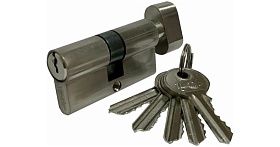 Механизм цилиндровый Vantage с английским ключом и вертушкой VC70-5(35х35)
